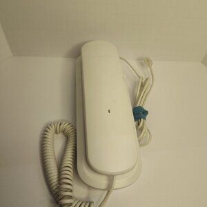 VTech Trimstyle Corded Landline Phone with Redial Button (White) CD1103WH [G1]